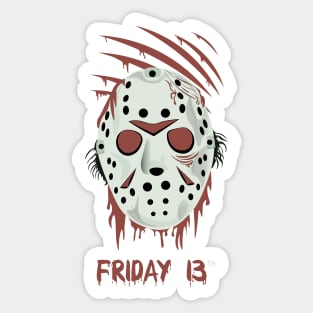 Friday 13th Sticker